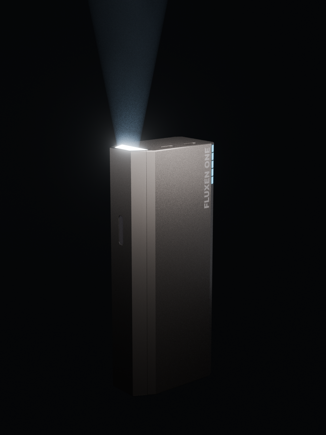 FLUXEN ONE prototype fitted with the lighting module